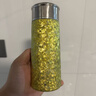 虎牌（TIGER）香港直郵純鈦保溫杯便攜口袋杯超輕高端商務(wù)高顏值晶鈦花茶水杯子 杏花黃【純鈦蘑菇杯】260ml 曬單實(shí)拍圖