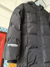 雪中飛兒童羽絨服男童女童中大童冬季新款保暖加厚中長(cháng)款童裝黑色160 曬單實(shí)拍圖