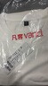 凡客誠品（VANCL）純棉長(cháng)袖T恤男春秋季圓領(lǐng)內搭衣服休閑寬松透氣打底衫 白色 XL 曬單實(shí)拍圖