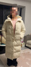 美特斯邦威羽絨服女長(cháng)款過(guò)膝2025新款連帽抗寒保暖加長(cháng)加厚羽絨外套 曬單實(shí)拍圖