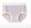 棉舒然內褲女士純棉10A抗菌聚乳酸蠶絲加長(cháng)底襠中高腰少女生三角褲頭 曬單實(shí)拍圖