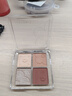 橘朵（Judydoll）四色眼影盤(pán)日常淡妝通勤新手大地色新年禮物33消腫提氣色 曬單實(shí)拍圖
