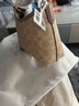 蔻馳（COACH）LAUREL 19女包流浪包包包輕奢風(fēng)單肩包腋下包送女友禮物 沙黃色/灰褐色CBH15SVPWH 曬單實(shí)拍圖