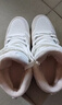 特步女鞋高幫棉鞋運動(dòng)板鞋休閑鞋冬季保暖2025新款防滑耐磨學(xué)生鞋子女 曬單實(shí)拍圖