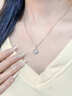 唯一（Winy）四葉草999足銀項鏈女款生日新年情人節禮物送女朋友老婆首飾 曬單實(shí)拍圖