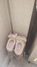 DFBK甜美蝴蝶結棉拖鞋女冬季2025新款踩屎感室內家居保暖加絨毛毛棉拖 粉色【毛絨絨蝴蝶結】 38 39 曬單實(shí)拍圖