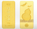 明牌珠寶足金黃金福祿生財金條投資金送禮AFQ0184 金條 20克 曬單實(shí)拍圖