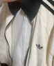 阿迪達斯（adidas）三葉草系列 女子 WOMEN COLOR JKT 針織外套 JN0722 米色 L  曬單實(shí)拍圖