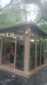 幽之藤家具鋁合金戶(hù)外茶室別墅庭院陽(yáng)光房新中式?jīng)鐾ぴ鹤踊▓@亭子定制 A款4.2*4.2米推拉門(mén)左右窗背玻璃 曬單實(shí)拍圖