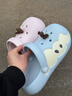 chedoir紅蘋(píng)果洞洞鞋女款夏季外穿可愛(ài)防滑透氣EVA厚底沙灘包頭涼拖鞋夏 曬單實(shí)拍圖