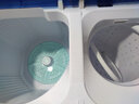 雙鹿15公斤洗衣機半自動(dòng)家用大容量雙桶雙缸波輪洗衣機脫水甩干雙筒 性?xún)r(jià)比高家用必選半自動(dòng)洗衣機 15公斤 藍光潔凈+強勁動(dòng)力 塑藍   雙缸 曬單實(shí)拍圖