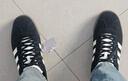 adidas「T頭鞋」VL COURT復古休閑板鞋德訓鞋男女阿迪達斯輕運動(dòng)   黑色/白色   42.5 曬單實(shí)拍圖