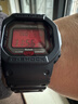 卡西歐（CASIO）男表G-SHOCK戶(hù)外運動(dòng)學(xué)生經(jīng)典防水腕表手表太陽(yáng)能小方塊新年禮物 GW-B5600AR-1P太陽(yáng)能血鶴屏 曬單實(shí)拍圖