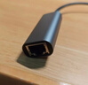 畢亞茲 USB3.1轉網(wǎng)口 雙口2.5G網(wǎng)卡Type-C轉RJ45千兆有線(xiàn)換器蘋(píng)果Mac筆記本電腦外置網(wǎng)絡(luò )轉接頭 曬單實(shí)拍圖