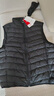 鴨鴨（YAYA）男士羽絨馬甲外穿2025新款短款輕薄帥氣背心馬夾時(shí)尚潮流冬季外套 黑色 3XL (190) 曬單實(shí)拍圖