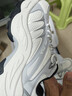 斐樂(lè )（FILA）官方女鞋魚(yú)刺4代老爹鞋運動(dòng)鞋增高鞋休閑鞋 雪白/月巖灰-SL 38 曬單實(shí)拍圖