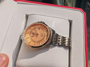 上海（SHANGHAI）女士手表女禮盒 自動(dòng)機械女表 65周年紀念日歷夜光圣誕禮物3069 金盤(pán)女款鋼帶 【花開(kāi)富貴禮盒】 曬單實(shí)拍圖