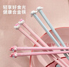 滿(mǎn)朝佳（MANCHAOJIA）三麗鷗美樂(lè )蒂防霉合金筷子家用單人裝一人一筷可愛(ài)防霉防滑兒童筷 曬單實(shí)拍圖