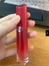 阿瑪尼紅管水唇紗唇釉#161絕對純裸素顏顯白口紅不沾杯潤唇膏新年禮物 曬單實(shí)拍圖