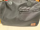 Lee短途旅行袋男大容量干濕分離健身包出差旅行包簡(jiǎn)約斜挎包女潮流 黑色 曬單實(shí)拍圖