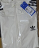 adidas情侶款復古風(fēng)梭織立領(lǐng)夾克外套男女秋季阿迪達斯官方三葉草 亮白   XL 曬單實(shí)拍圖