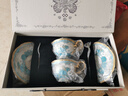 巢里骨瓷咖啡杯套裝禮盒裝新婚情侶對杯早餐下午茶杯碟家居館云卷 曬單實(shí)拍圖