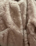 香影【咩咩絨】粉色小香風(fēng)短外套女2025冬季新款圓領(lǐng)毛絨仿生皮草 銀牡丹色 L 165/88A/110-125斤 曬單實(shí)拍圖