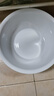 純白搪瓷盆洗臉盆洗腳盆嬰兒洗pp盆消毒盆煮藥盆洗臉盆可明火加熱 36cm特厚純白搪瓷盆（底部有3個(gè)支點(diǎn)） 曬單實(shí)拍圖