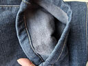 HLA海瀾之家加絨牛仔褲男三國演義五袋保暖褲子男新年 曬單實(shí)拍圖