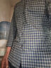 【換季上新】秋季新款純棉格子襯衫男士長(cháng)袖休閑中年磨毛加厚襯衣 18-632 L 40 曬單實(shí)拍圖