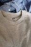 優(yōu)衣庫男裝女裝柔軟圓領(lǐng)T恤/休閑長(cháng)袖上衣25秋冬新款479783 31 米色 L 曬單實(shí)拍圖