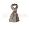 古馳（GUCCI）男女同款經(jīng)典雙G雙面印花流蘇爆款圍巾淺棕色 165904 3G646 9664 曬單實(shí)拍圖