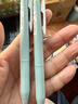 斑馬牌（ZEBRA）文具大賞中性筆 0.5mm子彈頭按壓速干減振筆 JJZ66組合4 灰桿黑芯+淺藍桿黑芯+黑桿黑芯 曬單實(shí)拍圖