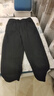 初申 春秋加絨休閑褲女運動(dòng)褲純色高腰直筒褲簡(jiǎn)約衛褲長(cháng)褲S144K3002 曬單實(shí)拍圖