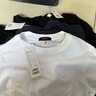 凡客誠品（VANCL）凡客精梳棉純棉長(cháng)袖t恤圓領(lǐng)長(cháng)袖日常百搭 白色 S /80-90斤 曬單實(shí)拍圖