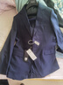 杉杉西服套裝70羊毛男修身職業(yè)正裝西裝商務(wù)伴郎新郎服結婚禮服180 曬單實(shí)拍圖