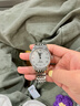 天梭（TISSOT）官旗  瑞士手表力洛克系列時(shí)尚自動(dòng)機械男表送男友新年禮物 銀盤(pán)鋼帶  T006.407.11.033.00 曬單實(shí)拍圖