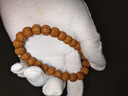妍韻珠寶精品京八棱猴頭手串老型光珠文玩核桃男女士佛念珠手鏈11mm 曬單實(shí)拍圖