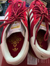 adidas賀聰同款T頭鞋GAZELLE百搭厚底板鞋德訓鞋阿迪達斯三葉草   能量紅/白色/樹(shù)脂黃   40.5 曬單實(shí)拍圖