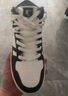 喬丹男鞋高幫板鞋男休閑運動(dòng)鞋男皮面防水男厚底減震跑步鞋 曬單實(shí)拍圖