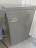美的（Midea）143L單溫家用冰柜減霜冷藏冷凍柜兩用小冰柜一級能效節能冷柜小型冰箱BD/BC-143KMF(E)國家補貼 曬單實(shí)拍圖