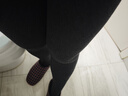 菇娘家灰色打底褲保暖連褲襪女秋冬加絨格雷褲光腿神器可外穿顯瘦大碼 曬單實(shí)拍圖