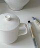 MUJI 骨瓷 馬克杯 水杯杯子 茶杯 帶蓋 380ml 曬單實(shí)拍圖