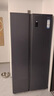 海爾（Haier）冰箱雙開(kāi)門(mén)620升大容量一級雙變頻風(fēng)冷黑金凈化巨能凍家用 620升 巨能凍 黑金凈化 大冷凍區BCD-620WLHSSEDB9 曬單實(shí)拍圖