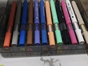 得力（deli）48色兒童學(xué)生層疊盒裝星閃艙圓桿丙烯馬克筆水彩筆生日禮物防水手繪咕卡熒光記號筆元旦樹(shù)涂鴉 曬單實(shí)拍圖