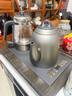 TILIVING(鈦立維)純鈦茶具整套自動(dòng)上水燒水壺一體茶臺茶盤(pán)茶壺電熱水壺 秦權鈦茶具套裝(配茶盤(pán)) 14件 曬單實(shí)拍圖
