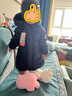 保姆鵝 兒童羽絨服中長(cháng)防風(fēng)加厚男童女童連帽蓄暖冬季羽絨外套[NG2859] 墨藍（海軍藍） 110 曬單實(shí)拍圖