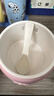 樂(lè )扣樂(lè )扣400ml養生杯燒水杯 迷你養生壺牛奶神器熱奶杯電煮杯電燉杯電熱水杯旅行加熱水杯戶(hù)外電熱水杯 粉色單機款- 0.4L 曬單實(shí)拍圖