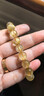 斐綺【招財】天然金發(fā)晶手串手鏈男女單圈黃水晶手鏈黃發(fā)晶收藏級 9MM【默認手圍15CM】 曬單實(shí)拍圖