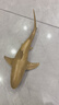 Recur大白鯊海洋動(dòng)物玩具鯊魚(yú)兒童軟膠仿真鯨魚(yú)模型男女孩的禮物 檸檬鯊 曬單實(shí)拍圖